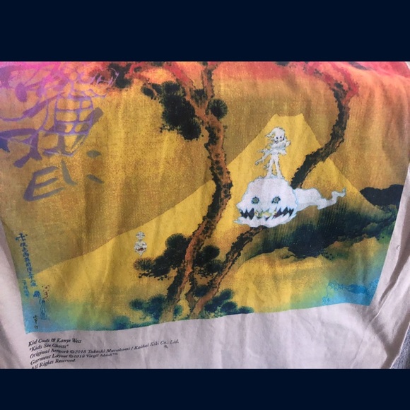 NEW Kids See Ghosts Crewneck Tee Medium - Picture 7 of 7